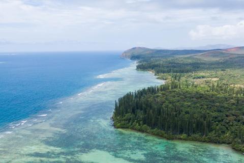 Great South Coastal lanscape, New Caledonia (©SPC)