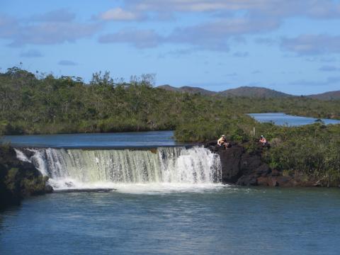 Tourism in the Chute de la Madeleine protected area - Southern Province, New Caledonia (©SPC)